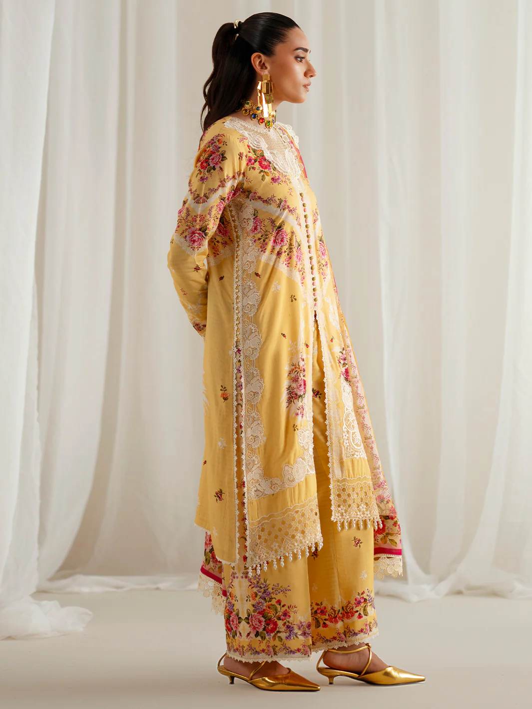 1101-B | Unstitched - Image 3