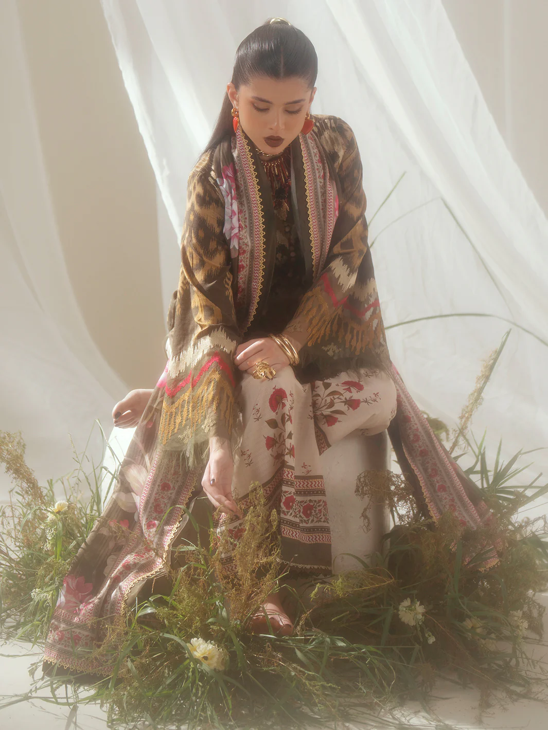 1102-B | Unstitched - Image 8