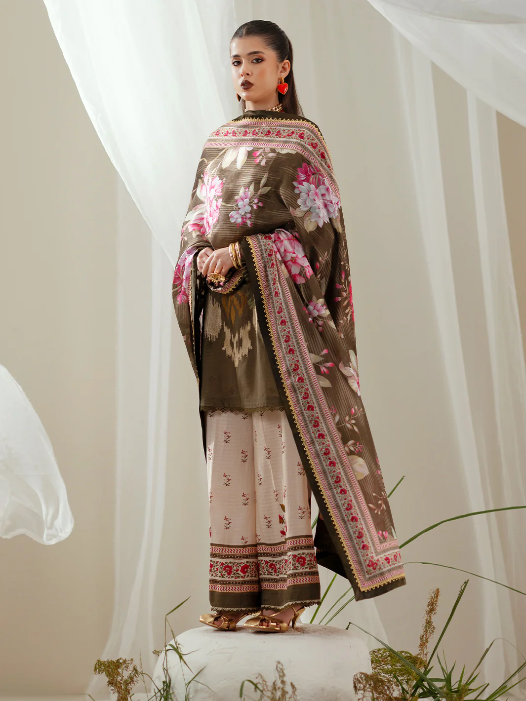 1102-B | Unstitched - Image 9
