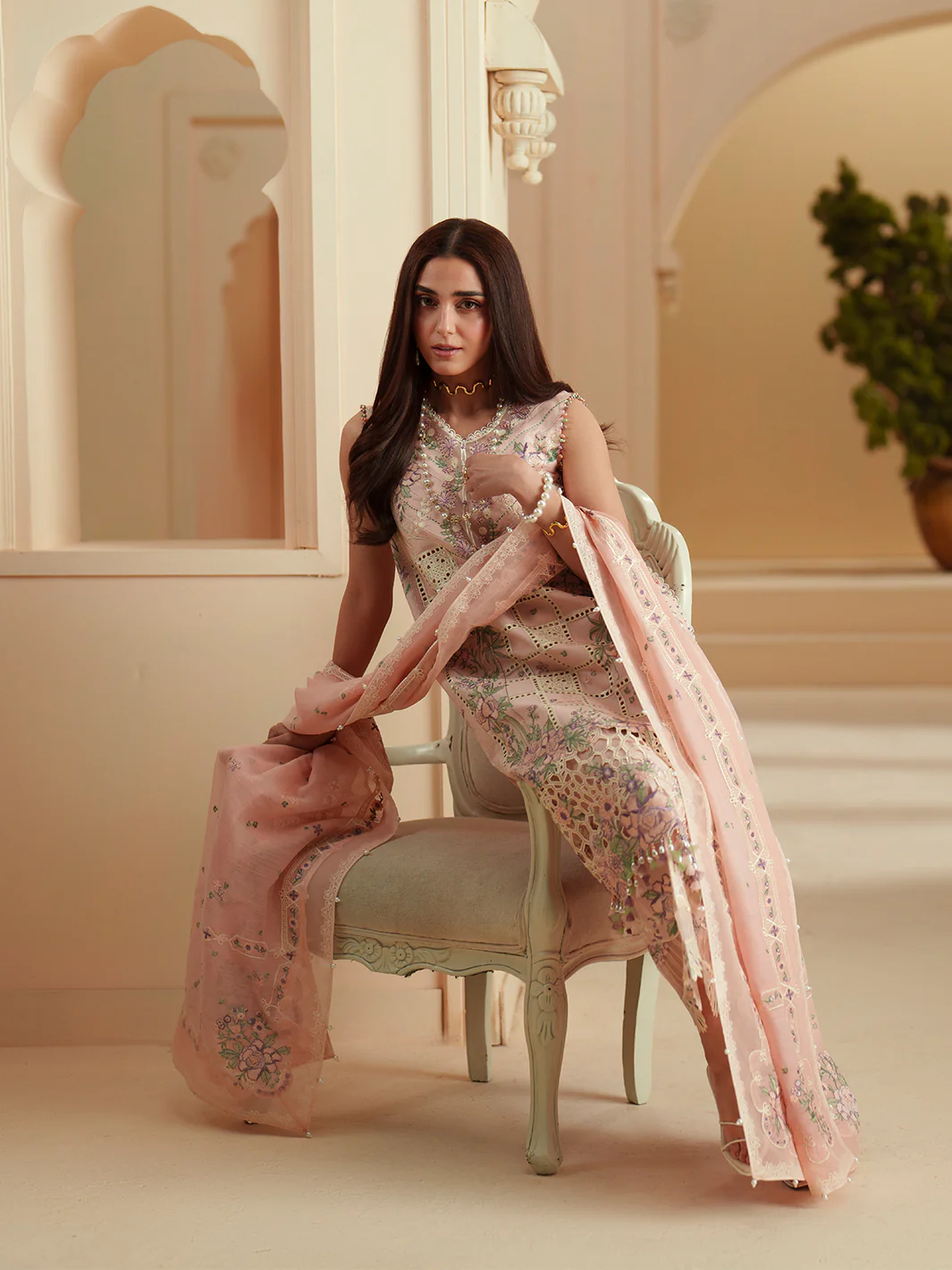 D-111-B | 3 PC Luxury Lawn - Image 7