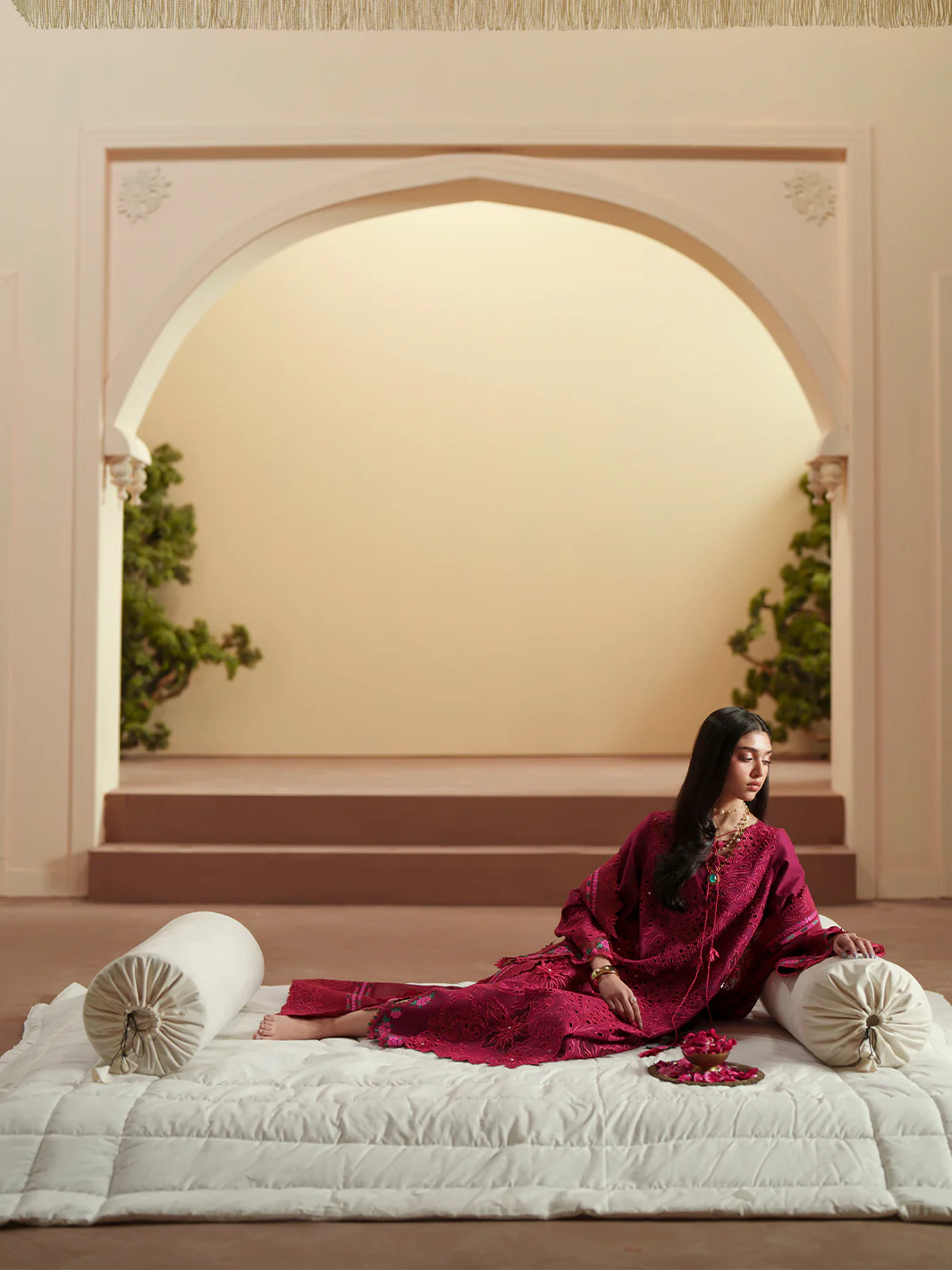 D-113-B | 3 PC Luxury Lawn - Image 10