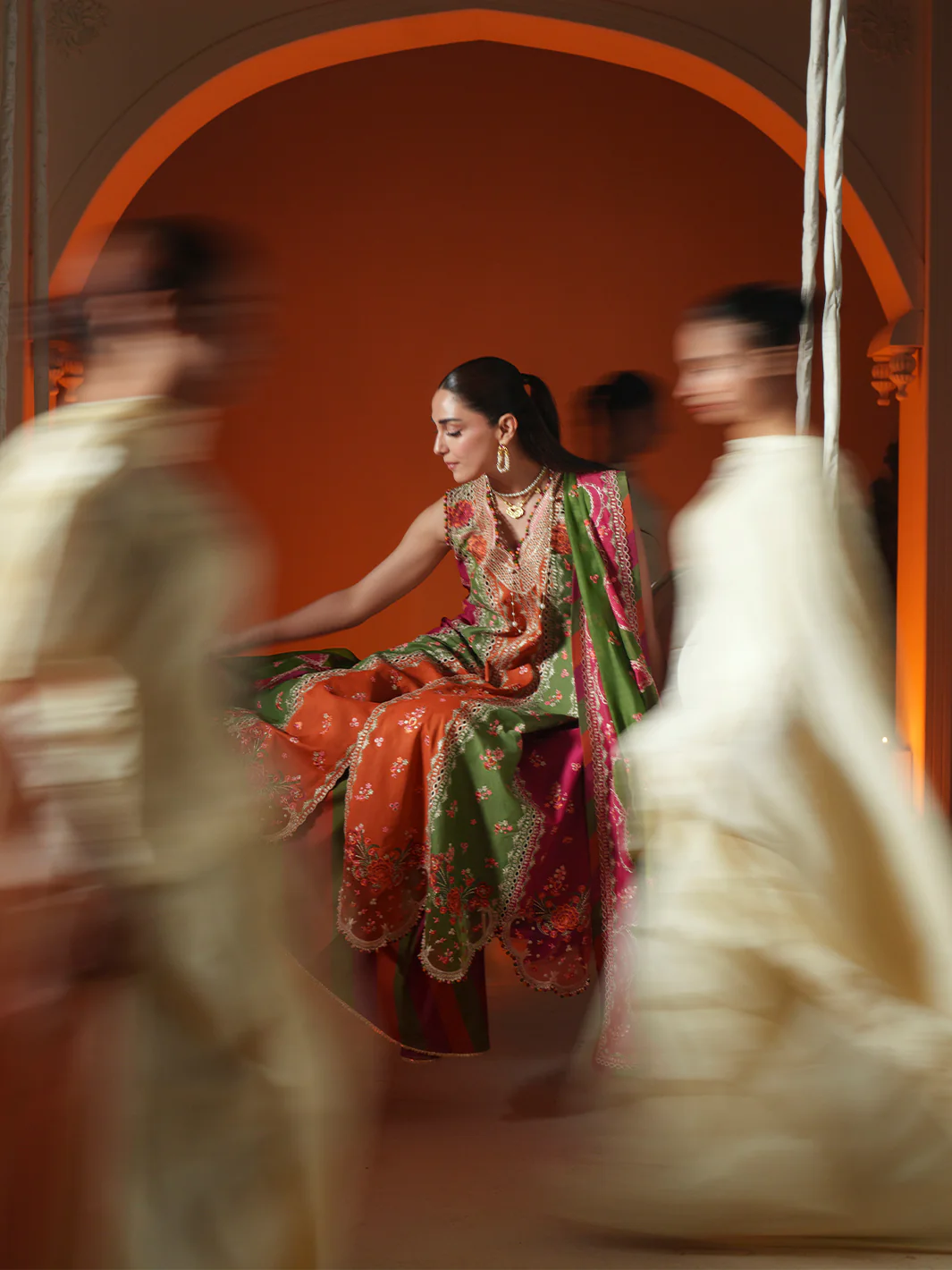 D-114-B | 3 PC Luxury Lawn - Image 9