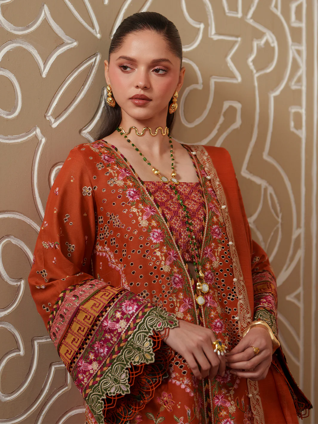 D-116-A | 3 PC Luxury Lawn - Image 4