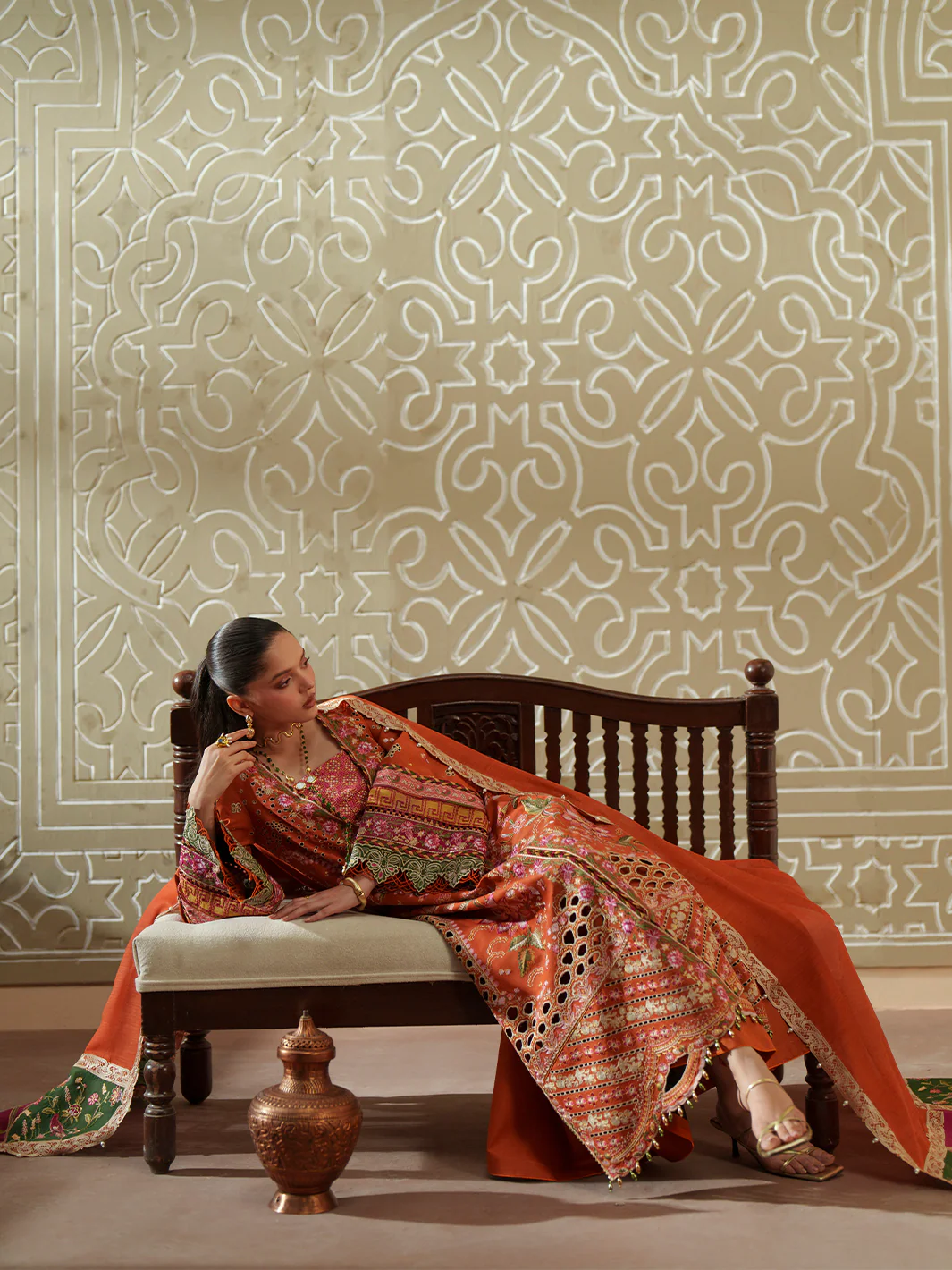 D-116-A | 3 PC Luxury Lawn - Image 6