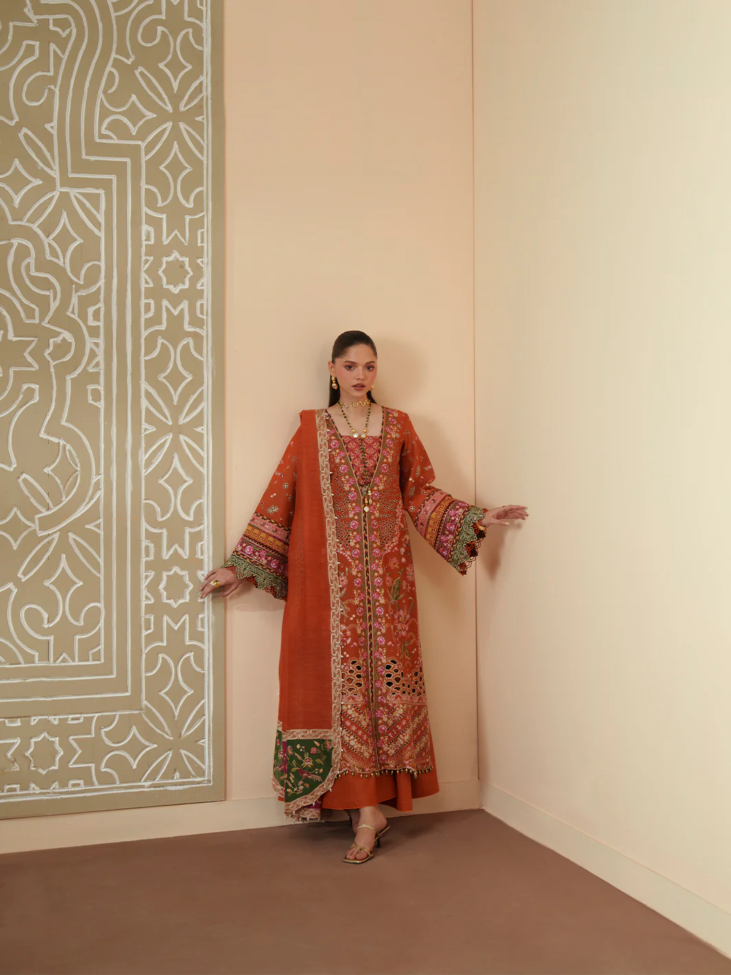 D-116-A | 3 PC Luxury Lawn - Image 7