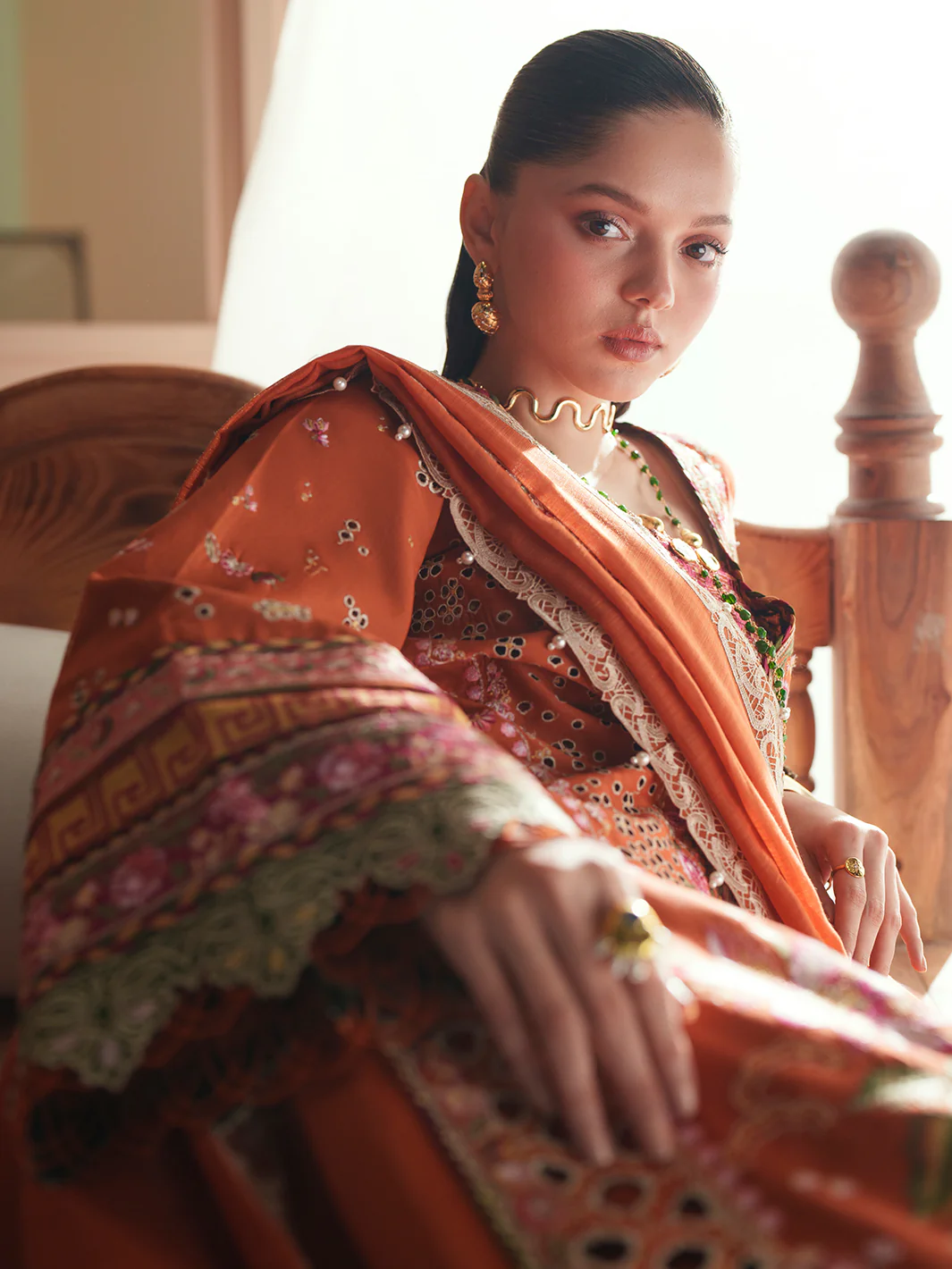 D-116-A | 3 PC Luxury Lawn - Image 8